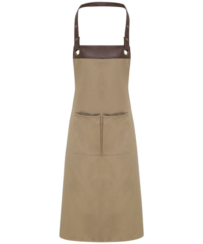 Premier - Espresso bib apron - PR123