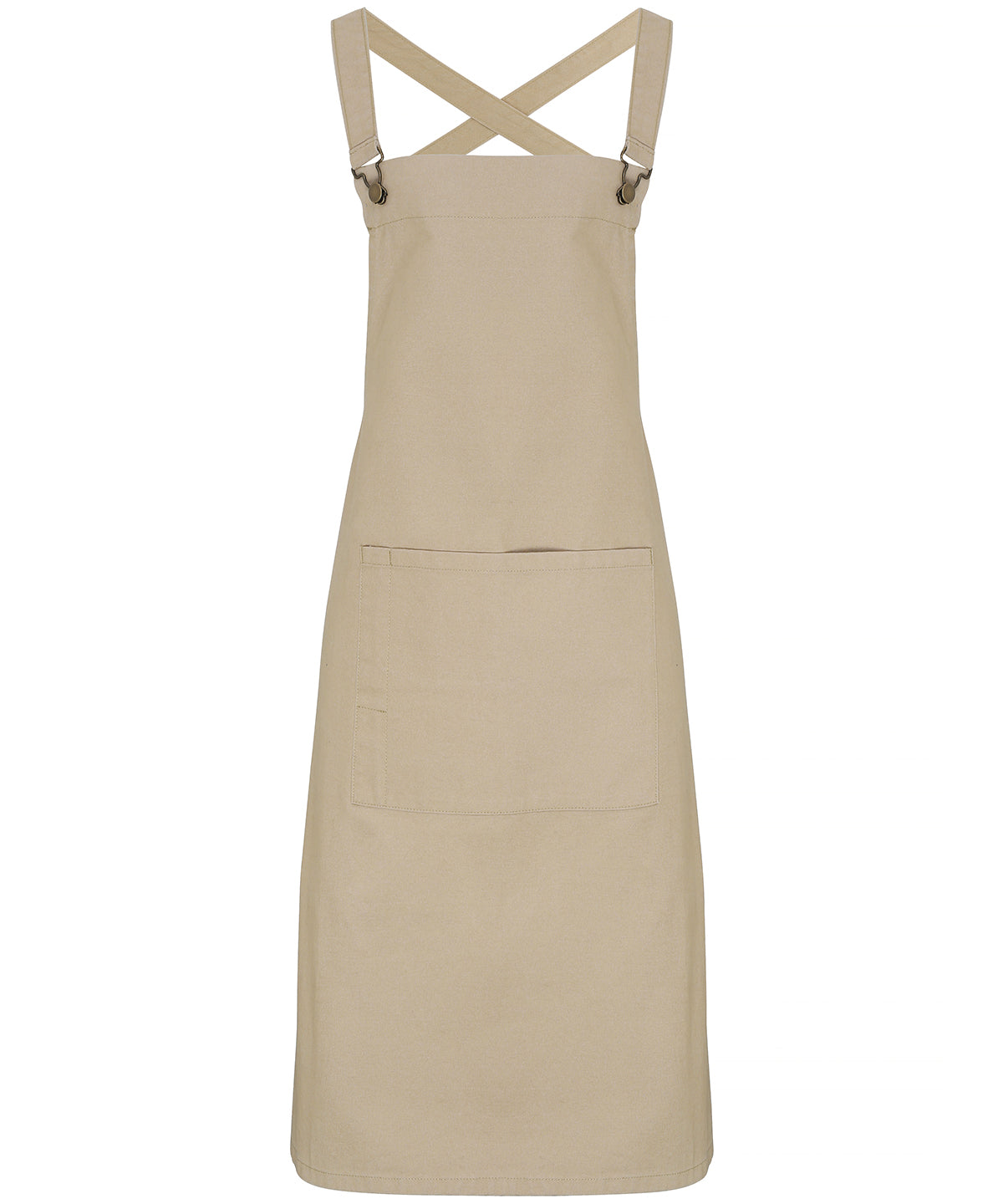Premier - Cross back 'barista' bib apron - PR129