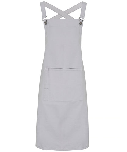 Premier - Cross back 'barista' bib apron - PR129