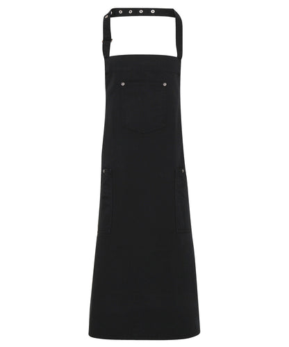 Premier - Chino cotton bib apron - PR132