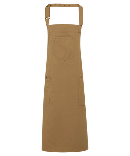 Premier - Chino cotton bib apron - PR132