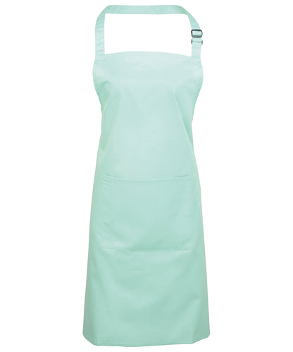 Premier - Colours bib apron with pocket - PR154
