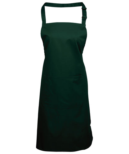 Premier - Colours bib apron with pocket - PR154
