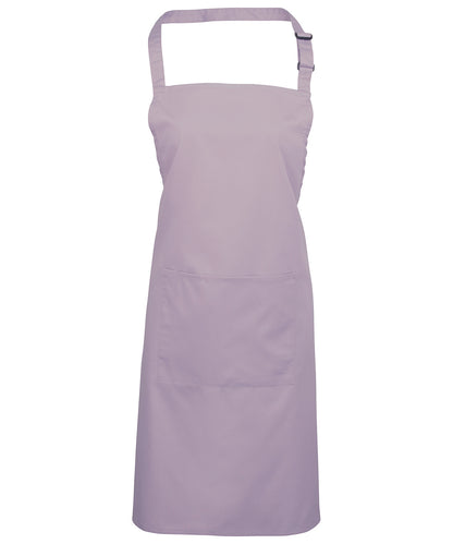 Premier - Colours bib apron with pocket - PR154