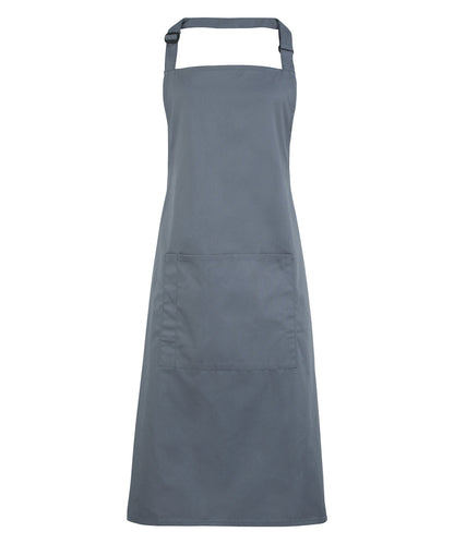 Premier - Colours bib apron with pocket - PR154