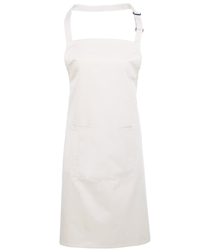 Premier - Colours bib apron with pocket - PR154