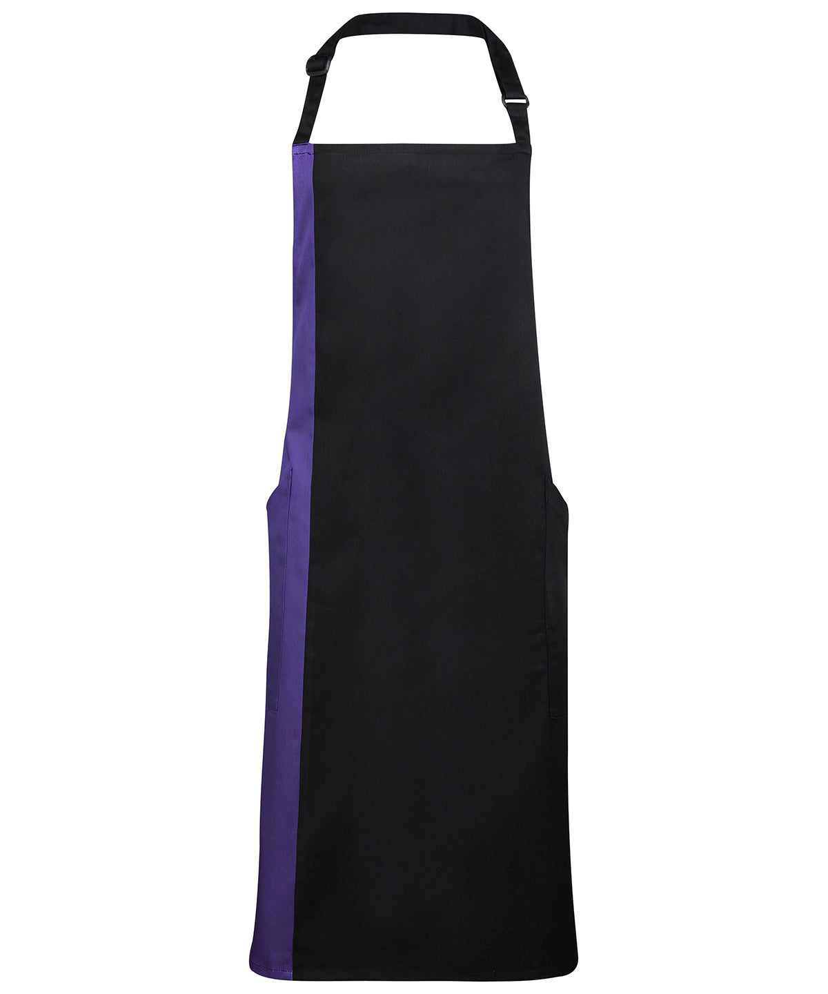 Premier - Contrast bib apron - PR162