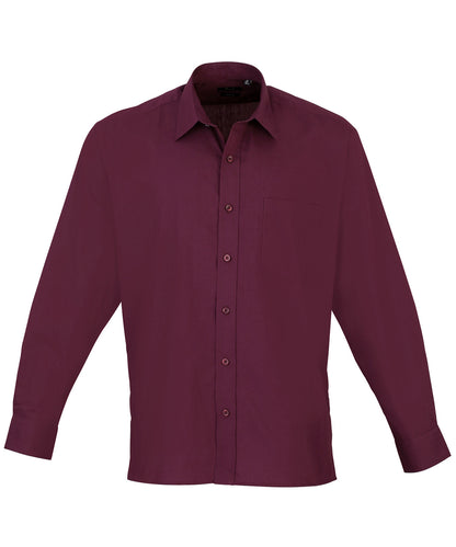 Premier - Long sleeve poplin shirt - PR200