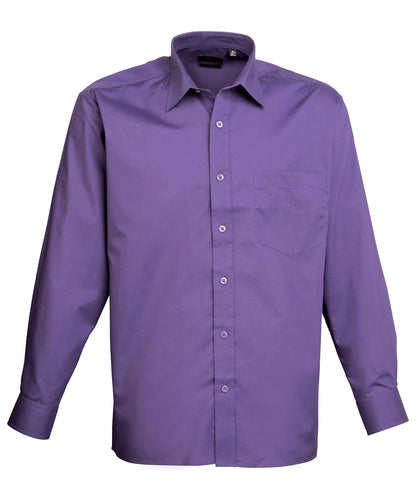 Premier - Long sleeve poplin shirt - PR200