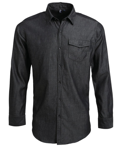 Premier - Jeans stitch denim shirt - PR222