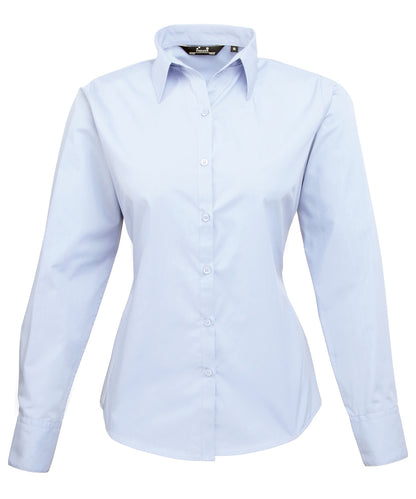 Premier - Women's poplin long sleeve blouse - PR300