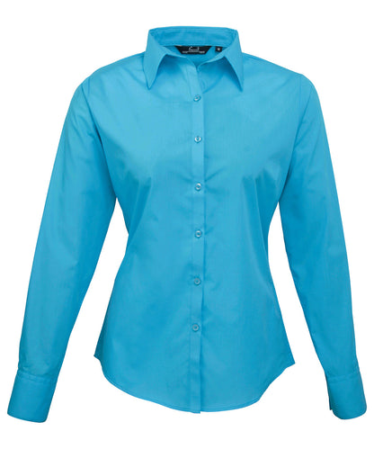 Premier - Women's poplin long sleeve blouse - PR300