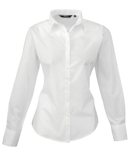 Premier - Women's poplin long sleeve blouse - PR300