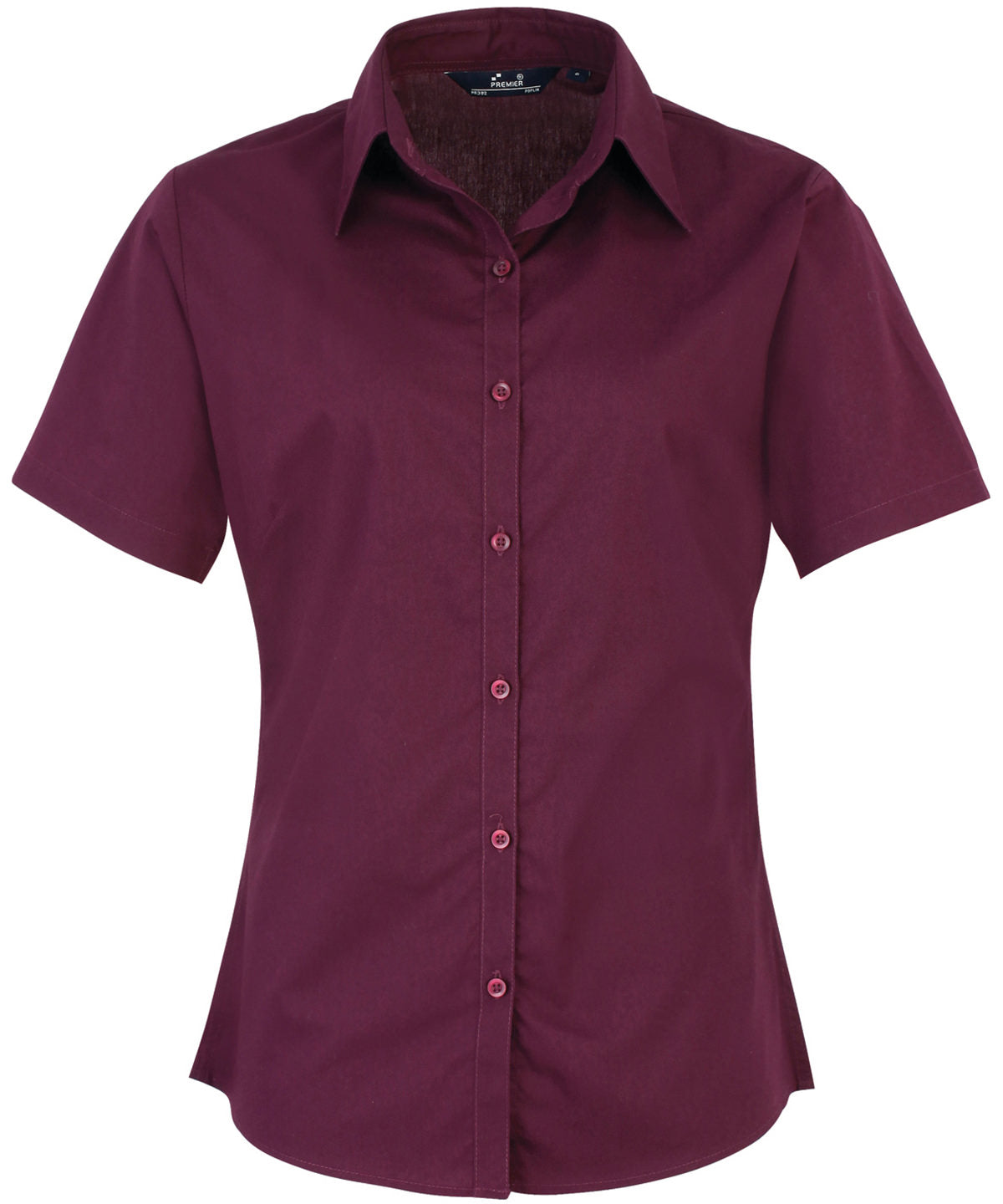 Premier - Women's short sleeve poplin blouse - PR302