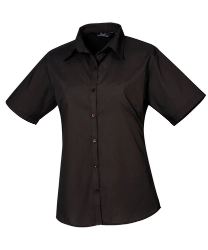 Premier - Women's short sleeve poplin blouse - PR302