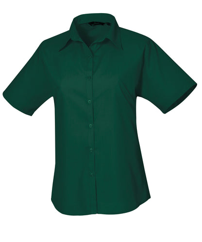 Premier - Women's short sleeve poplin blouse - PR302