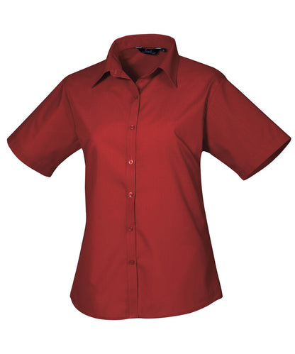 Premier - Women's short sleeve poplin blouse - PR302