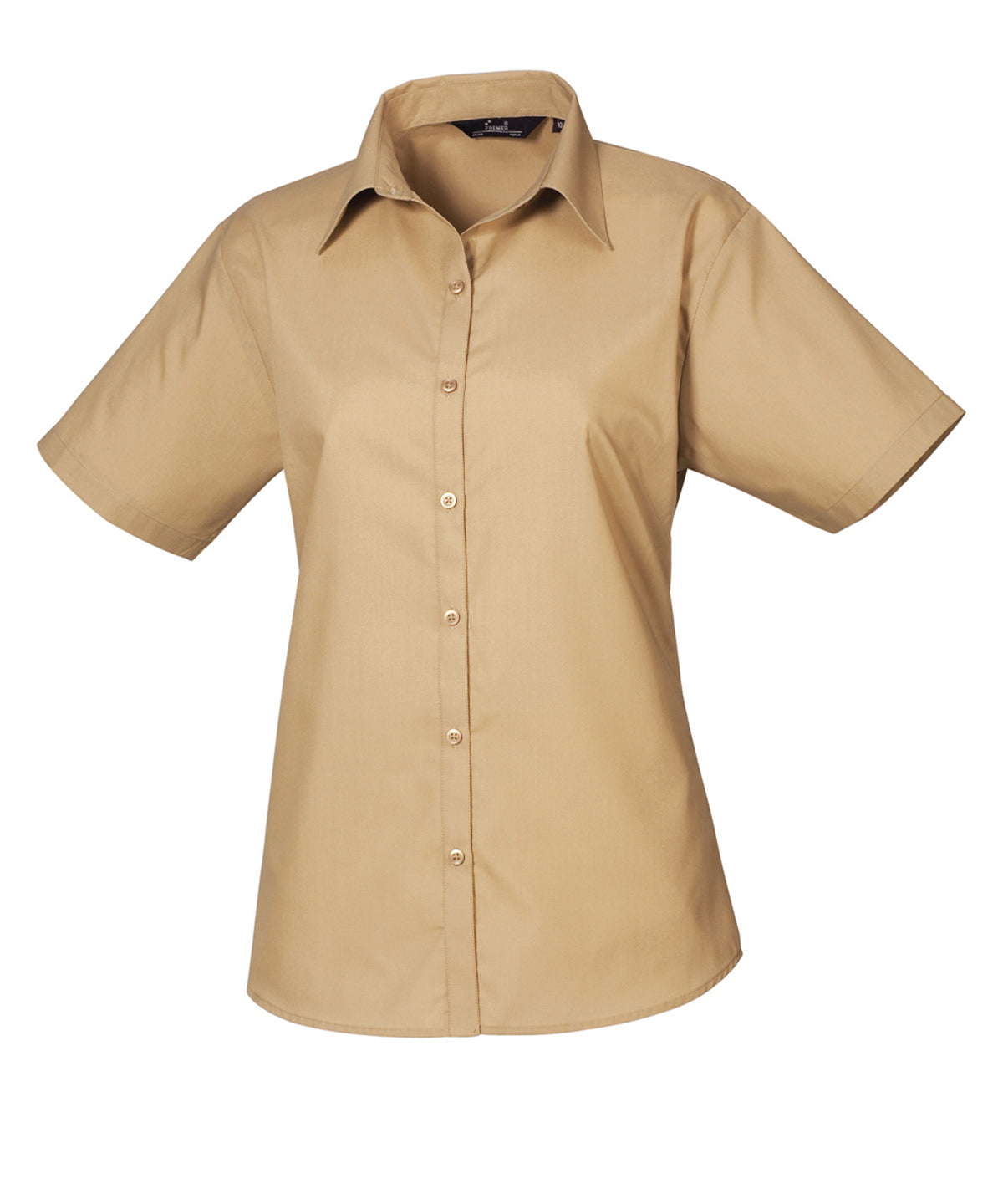 Premier - Women's short sleeve poplin blouse - PR302