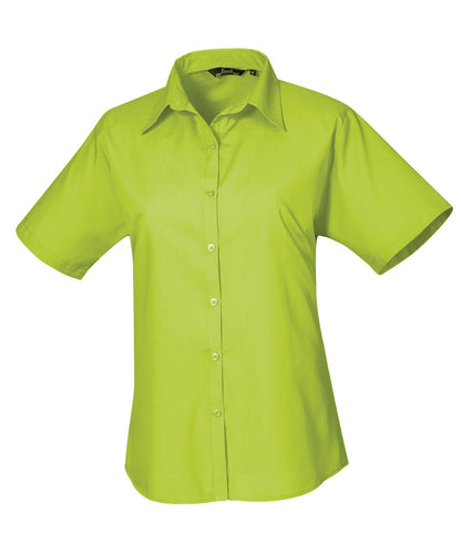 Premier - Women's short sleeve poplin blouse - PR302