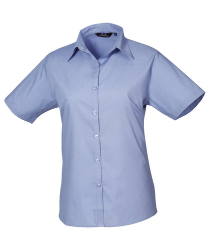 Premier - Women's short sleeve poplin blouse - PR302