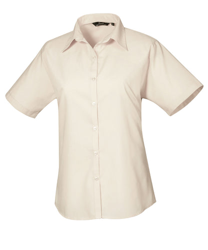 Premier - Women's short sleeve poplin blouse - PR302