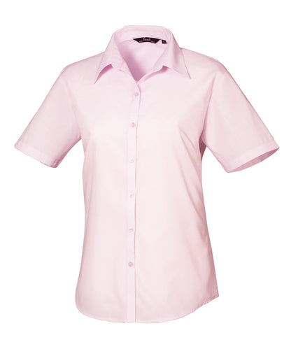Premier - Women's short sleeve poplin blouse - PR302