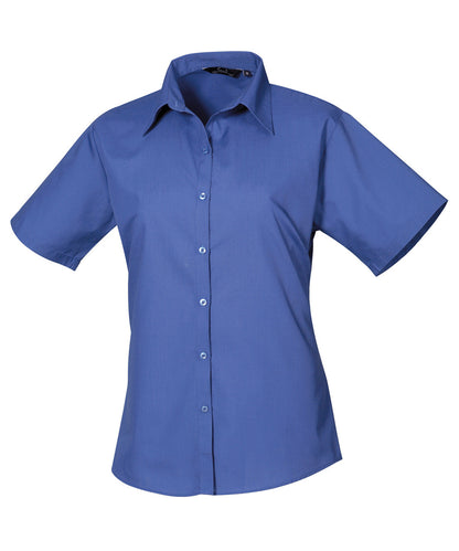 Premier - Women's short sleeve poplin blouse - PR302