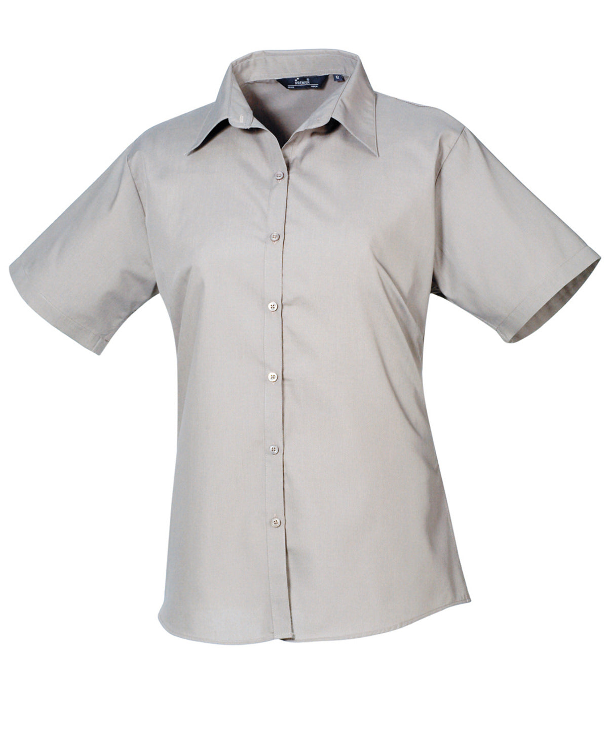 Premier - Women's short sleeve poplin blouse - PR302