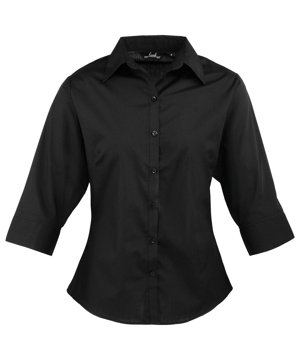 Premier - Women's ¾ sleeve poplin blouse - PR305