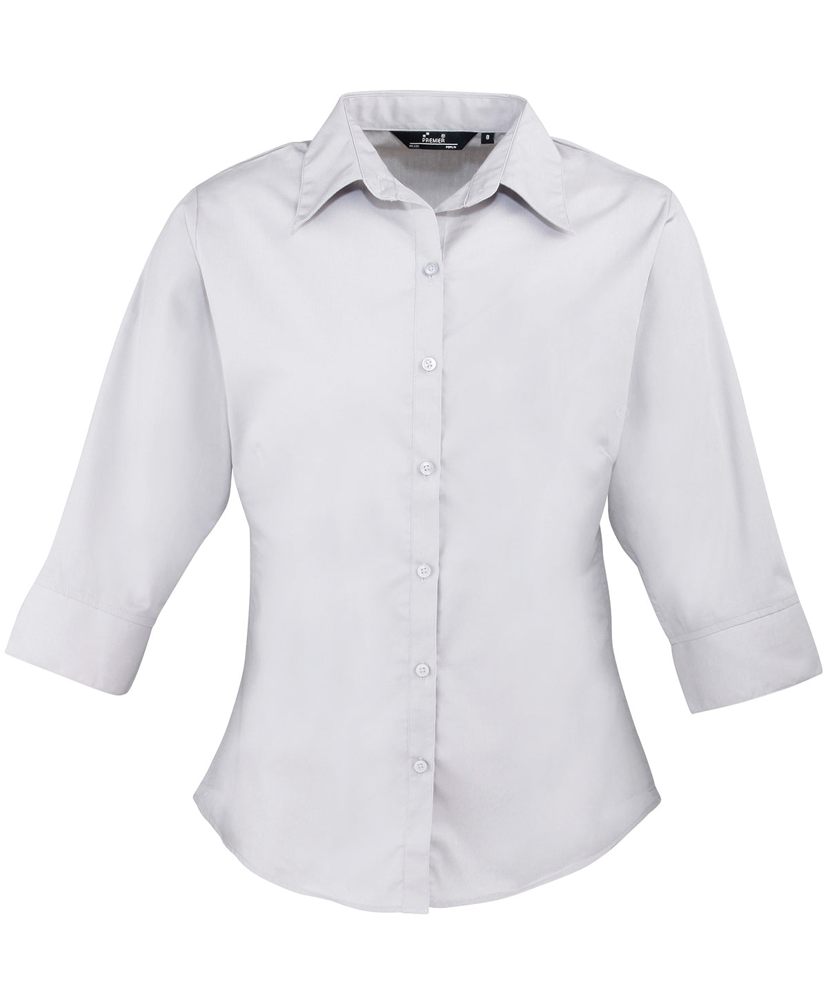 Premier - Women's ¾ sleeve poplin blouse - PR305