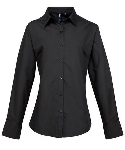Premier - Women's supreme poplin long sleeve shirt - PR307