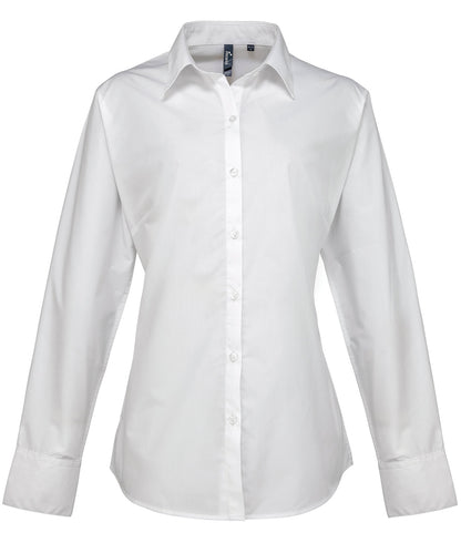 Premier - Women's supreme poplin long sleeve shirt - PR307