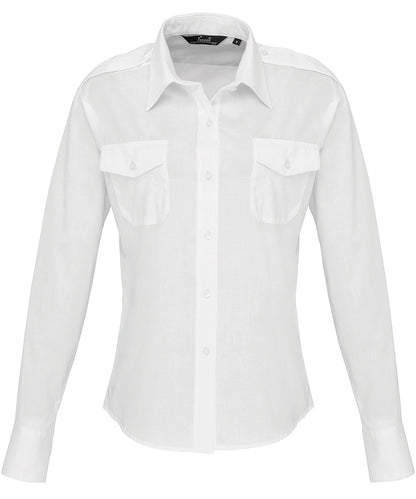 Premier - Women's long sleeve pilot shirt - PR310