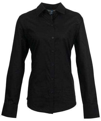 Premier - Women's signature Oxford long sleeve shirt - PR334