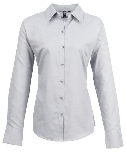 Premier - Women's signature Oxford long sleeve shirt - PR334