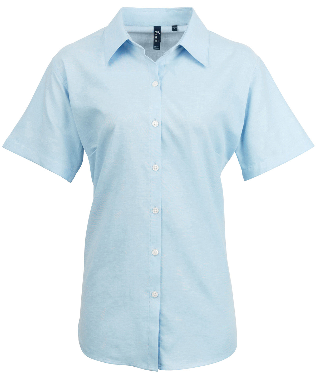 Premier - Women's signature Oxford short sleeve shirt - PR336