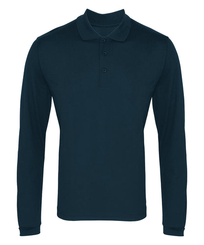 Premier - Long sleeve Coolchecker® piqué polo - PR617