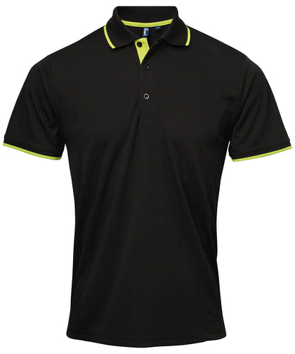 Premier - Contrast Coolchecker® polo - PR618