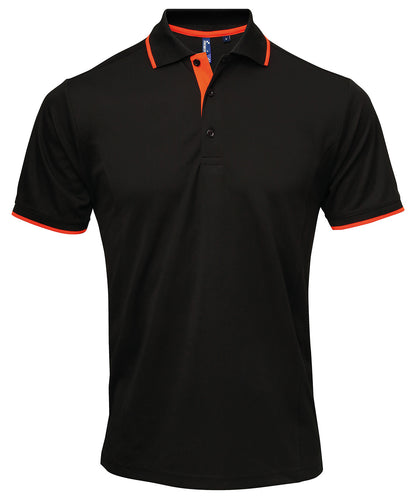 Premier - Contrast Coolchecker® polo - PR618