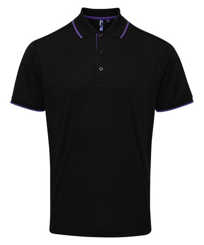 Premier - Contrast Coolchecker® polo - PR618