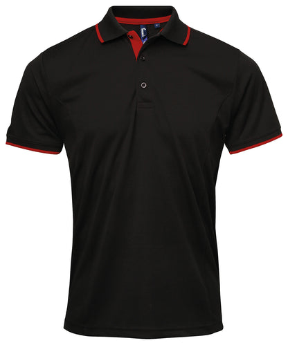 Premier - Contrast Coolchecker® polo - PR618