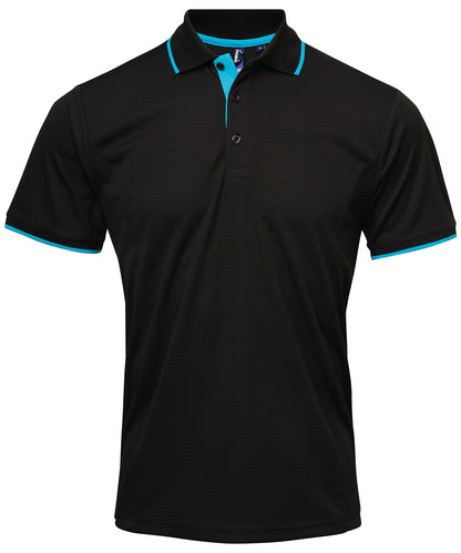 Premier - Contrast Coolchecker® polo - PR618