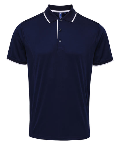 Premier - Contrast Coolchecker® polo - PR618