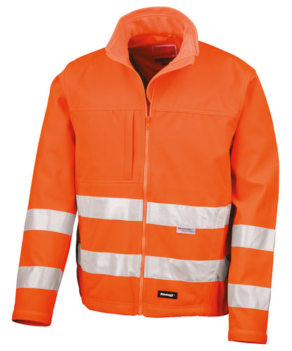 Result Safeguard - High-viz softshell jacket - R117A