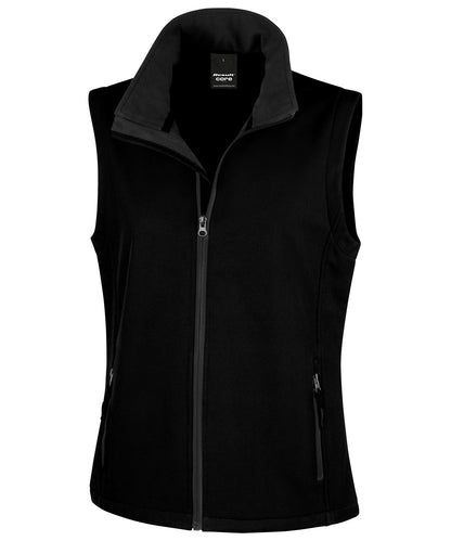 Result Core - Women's printable softshell bodywarmer - R232F