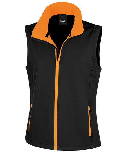 Result Core - Women's printable softshell bodywarmer - R232F