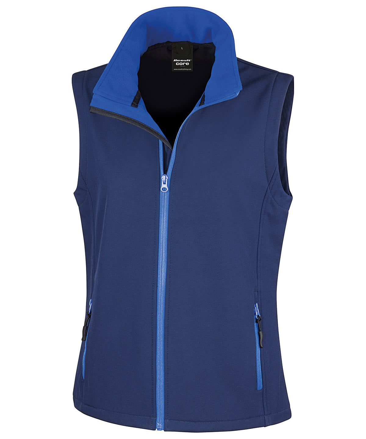 Result Core - Women's printable softshell bodywarmer - R232F