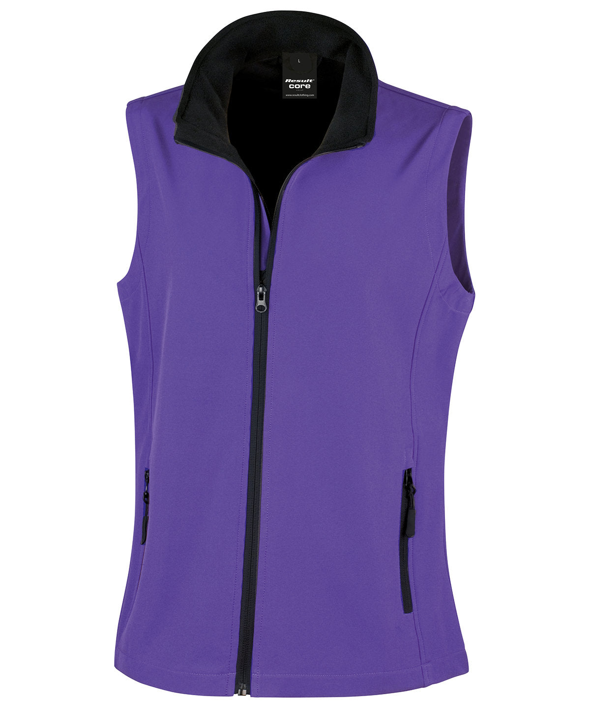 Result Core - Women's printable softshell bodywarmer - R232F