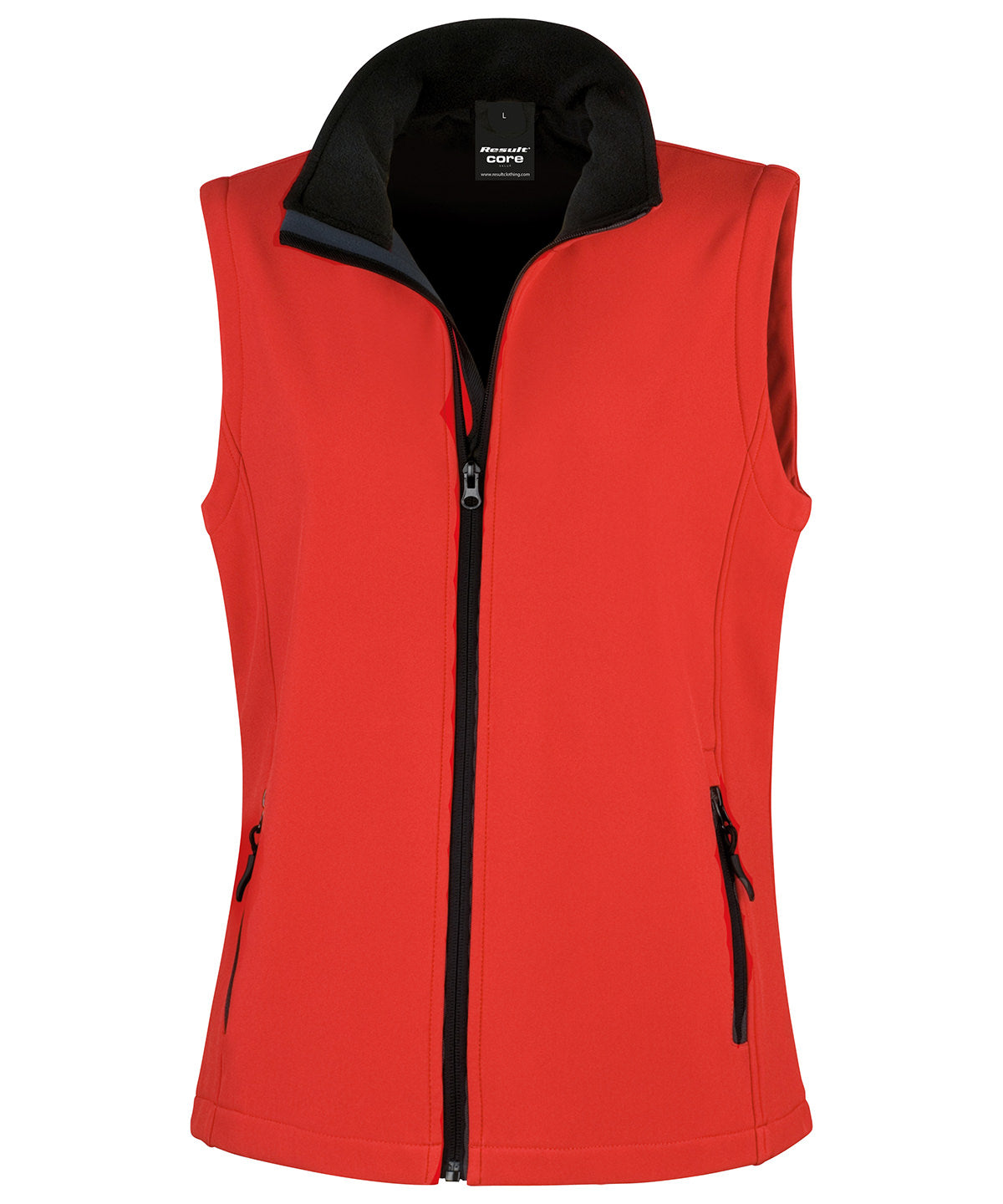 Result Core - Women's printable softshell bodywarmer - R232F