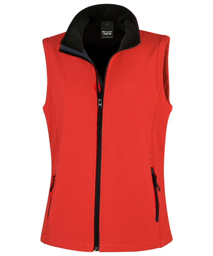 Result Core - Women's printable softshell bodywarmer - R232F